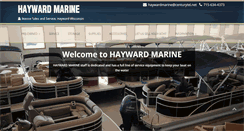 Desktop Screenshot of haywardmarine.com